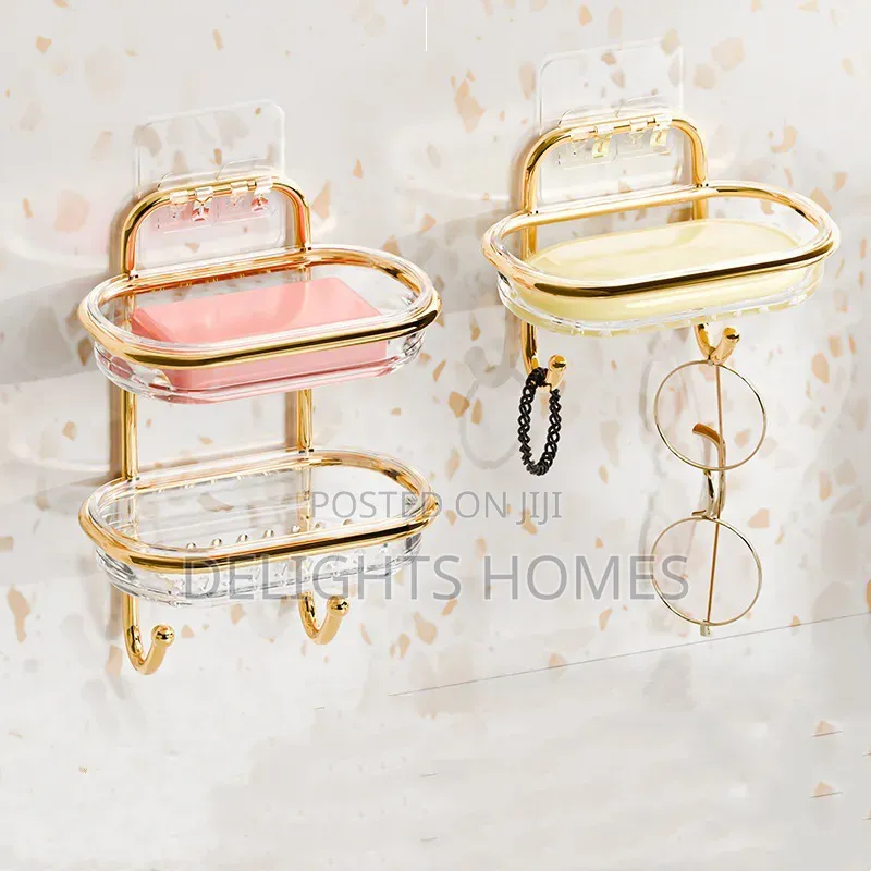 Luxury Double-Layer Wall Mounted Soap Holder-Bli