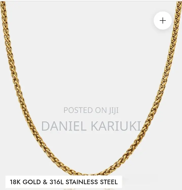 Wheat Gold Chain Unisex