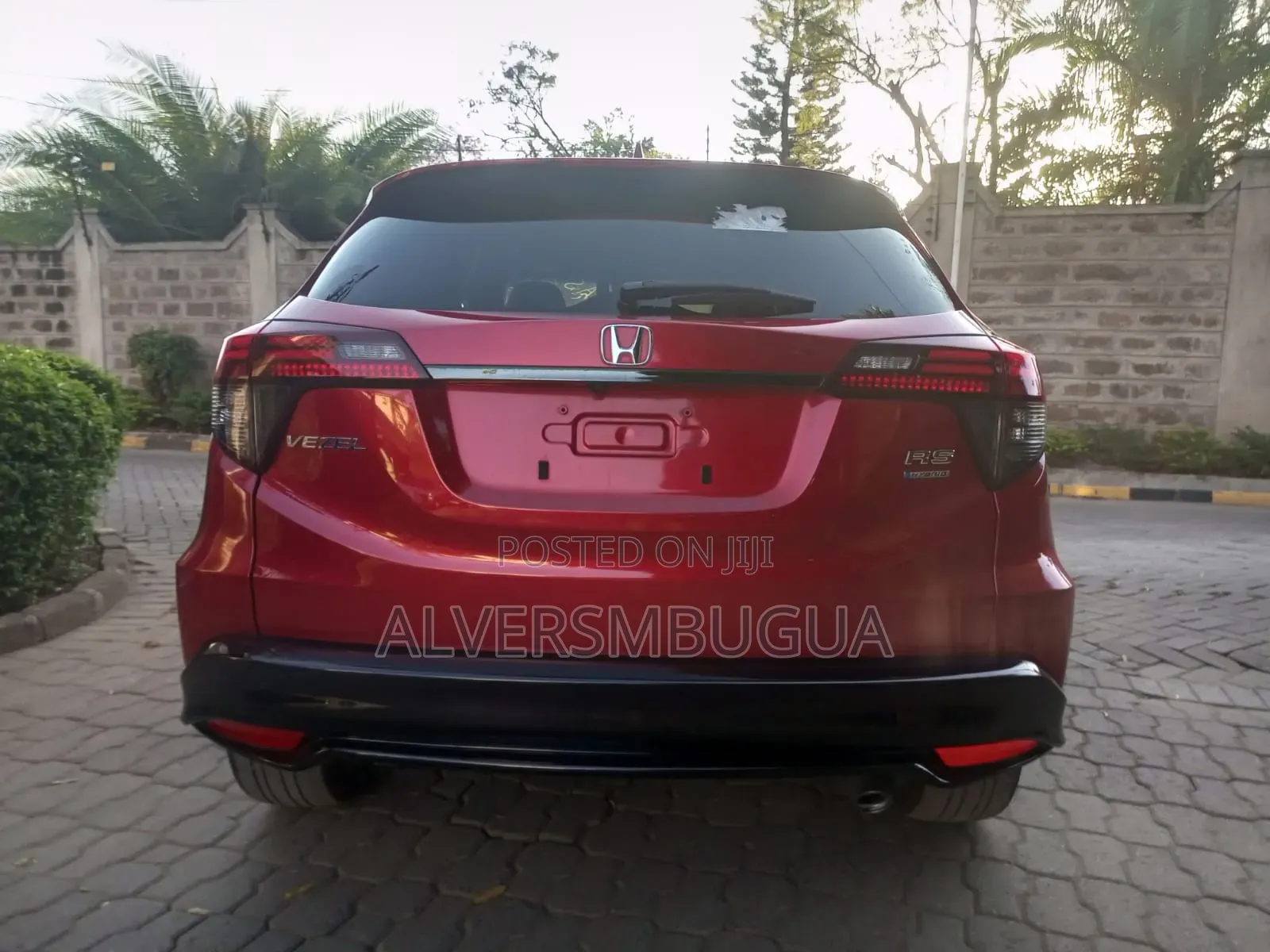 Honda Vezel 1.5 2WD 172 hp 2019 Maroon