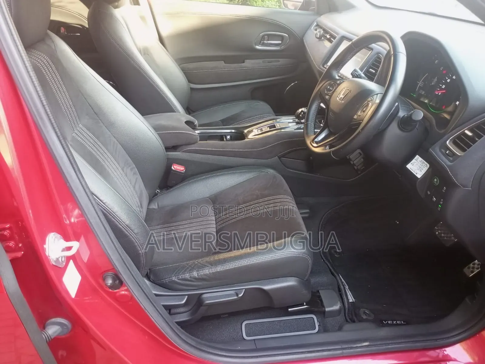 Honda Vezel 1.5 2WD 172 hp 2019 Maroon