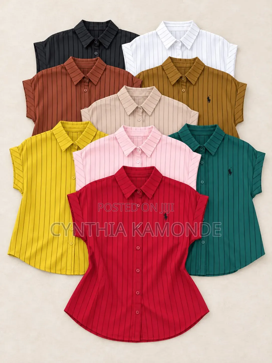 Elegant Stripped Tops