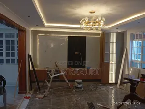TV Stand Decor and Ceiling Decorations