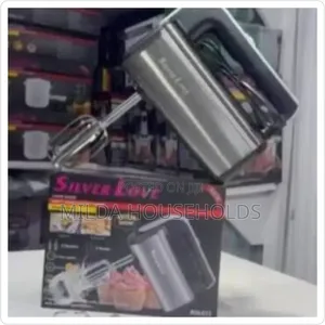 Silver Love Hand Mixer