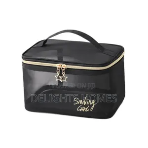 Pretty Transparent Toiletry Bag-Bli
