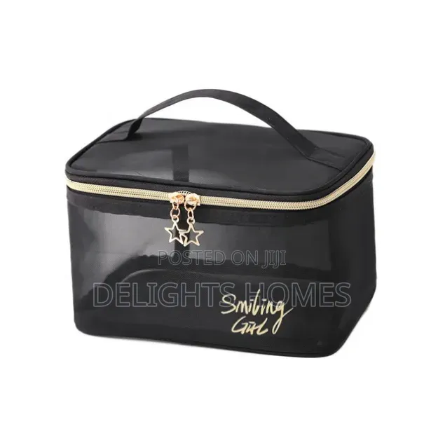 Pretty Transparent Toiletry Bag-Bli