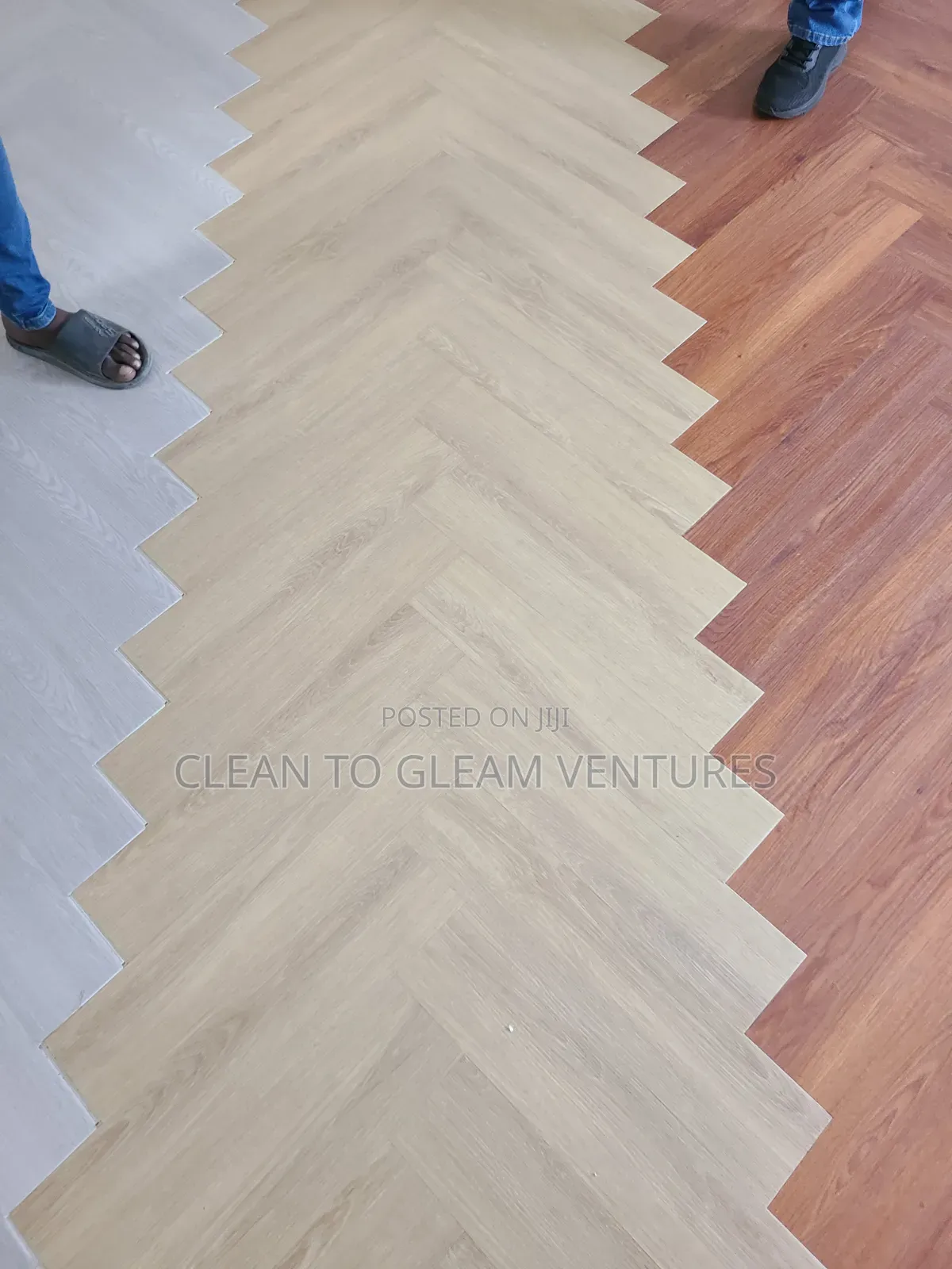 Herringbone SPC Supply and Fix