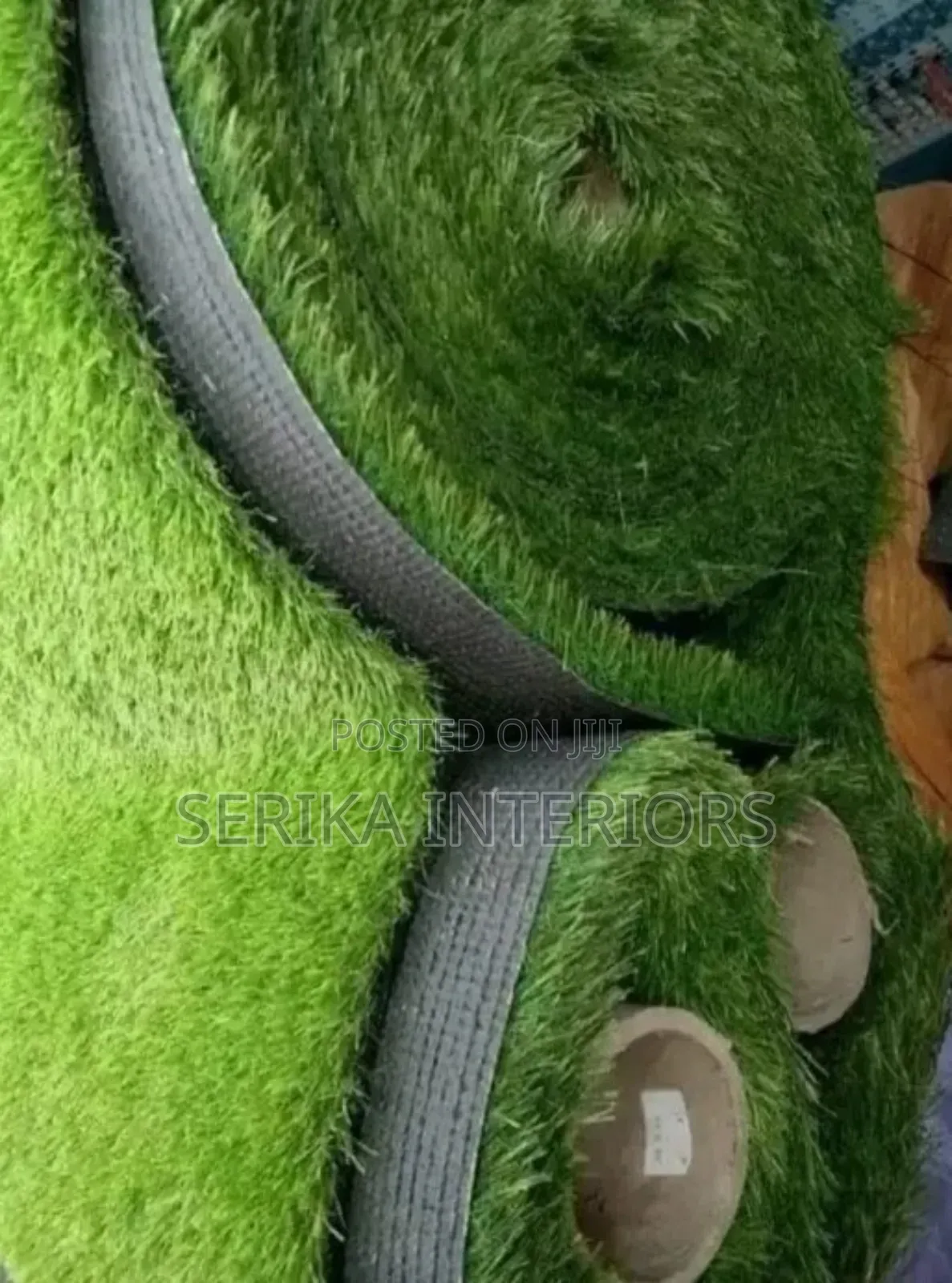 Double Layer Grass Carpets Grass Carpets Environmental Friendly Justin