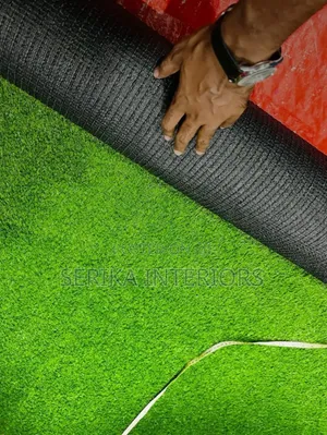 Black Backing Grass Carpets Grass Carpets Environmental Friendly Justy