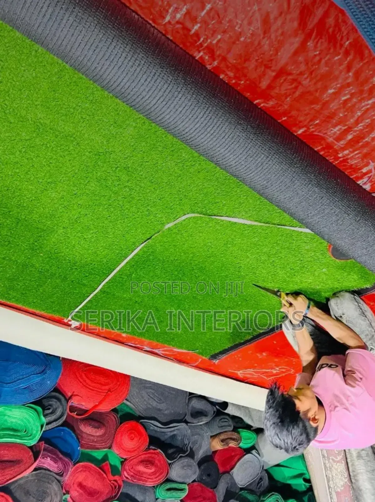 Grass Carpets Turf Fake Grass Carpets Environmental Friendly Justin