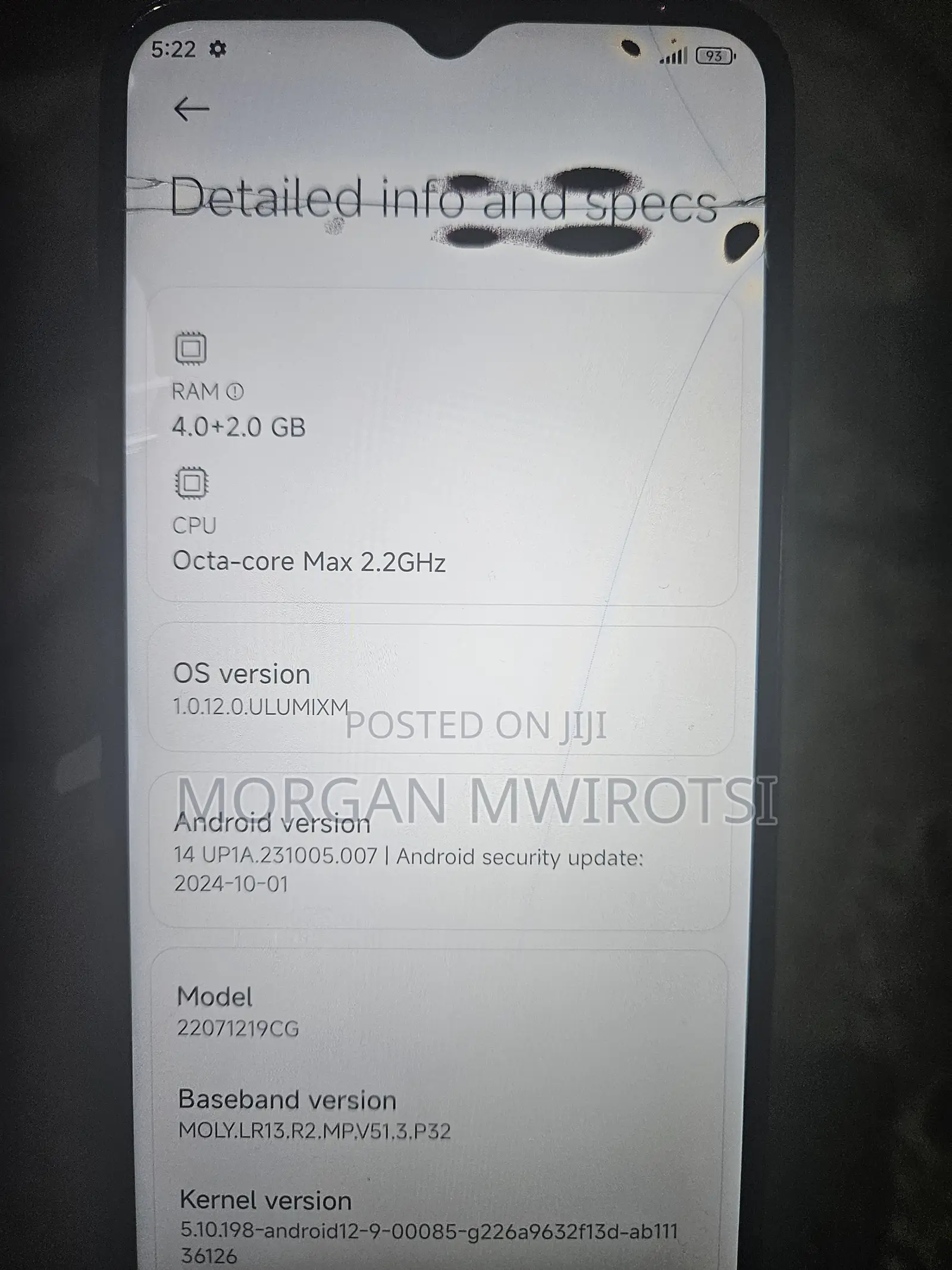 Xiaomi Poco M5 128 GB Black