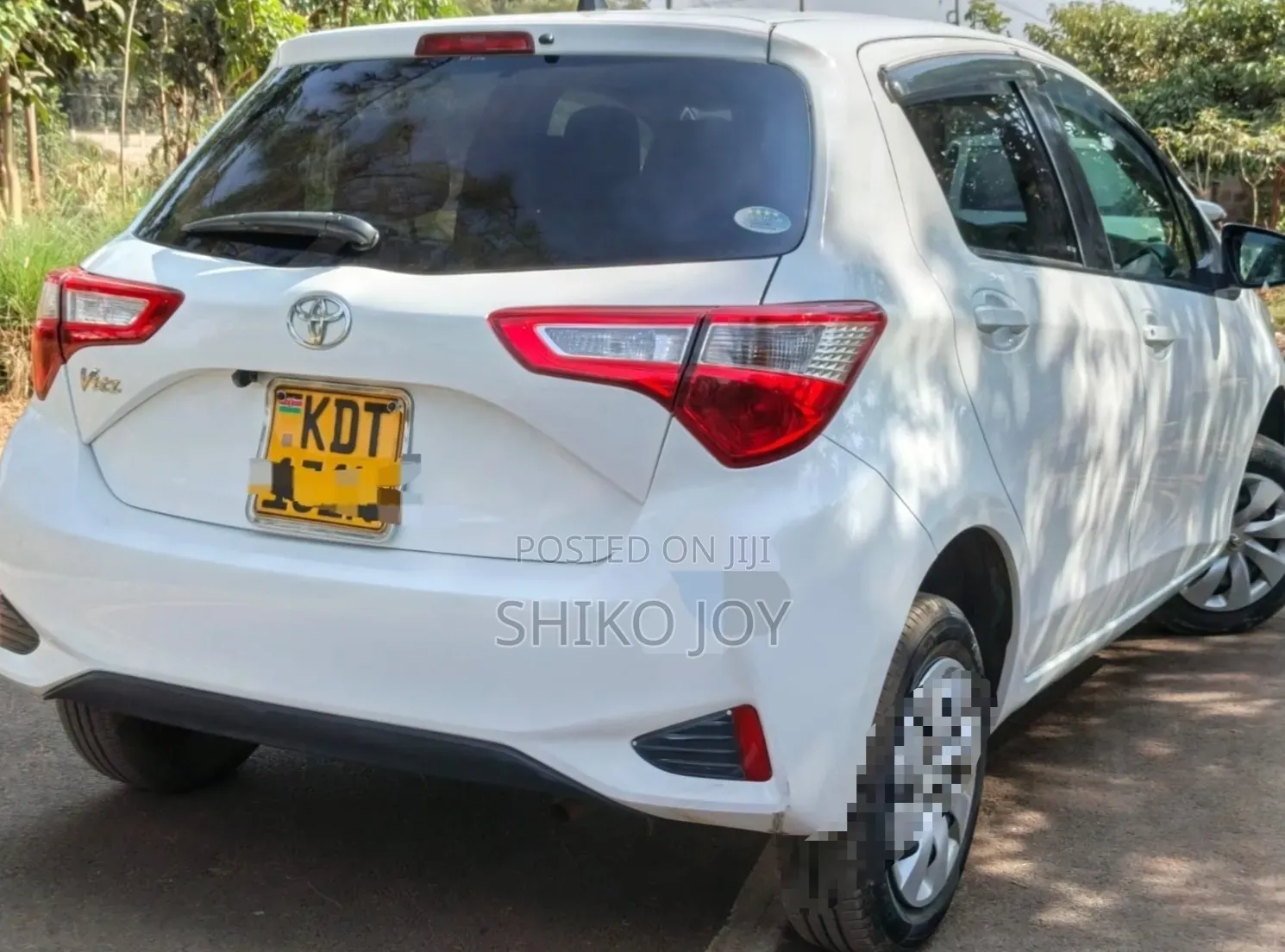 Toyota Vitz 2018 White