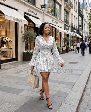 Polka Dot Mini Dress
