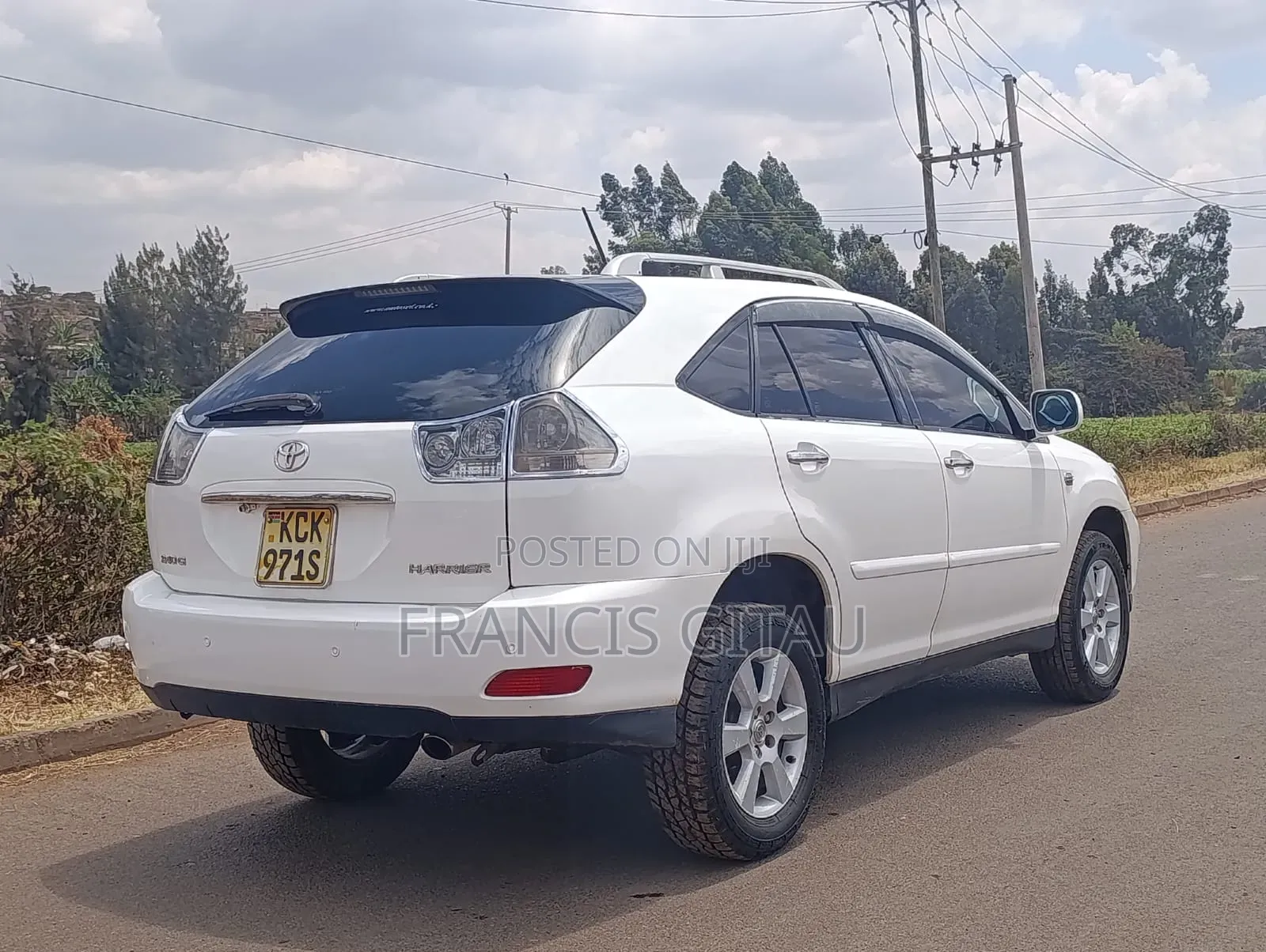 Toyota Harrier 2011 White
