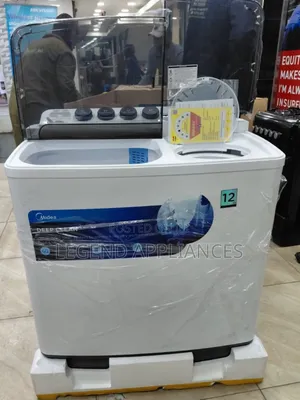 Midea 12KG Twin Tub Washing Machine Wash Spin