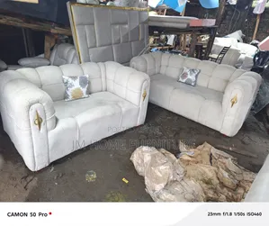 Bubble Sofa 5 Seator 3 and 2 Cream White Colour