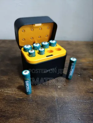 Rechargeable AA/AAA Batteries With a Recharging Kit