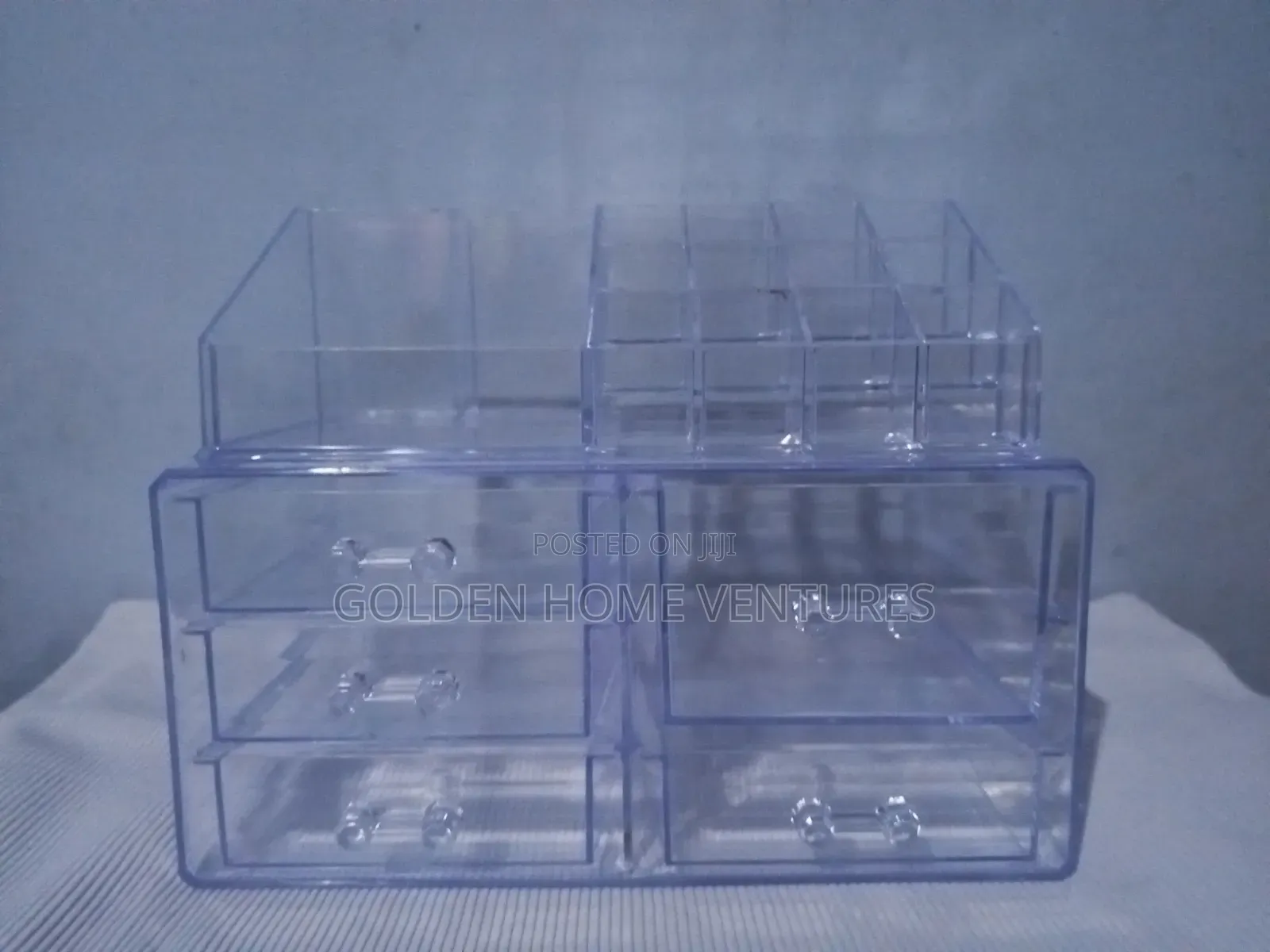 5 Drawer Clear Acrylic Cosmetic Storage Box Makeup Organizer