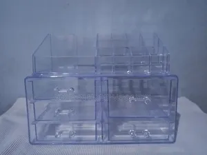 5 Drawer Clear Acrylic Cosmetic Storage Box Makeup Organizer