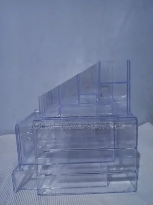5 Drawer Clear Acrylic Cosmetic Storage Box Makeup Organizer