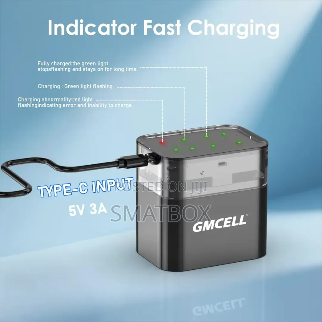 Rechargeable AA/AAA Batteries With a Recharging Kit