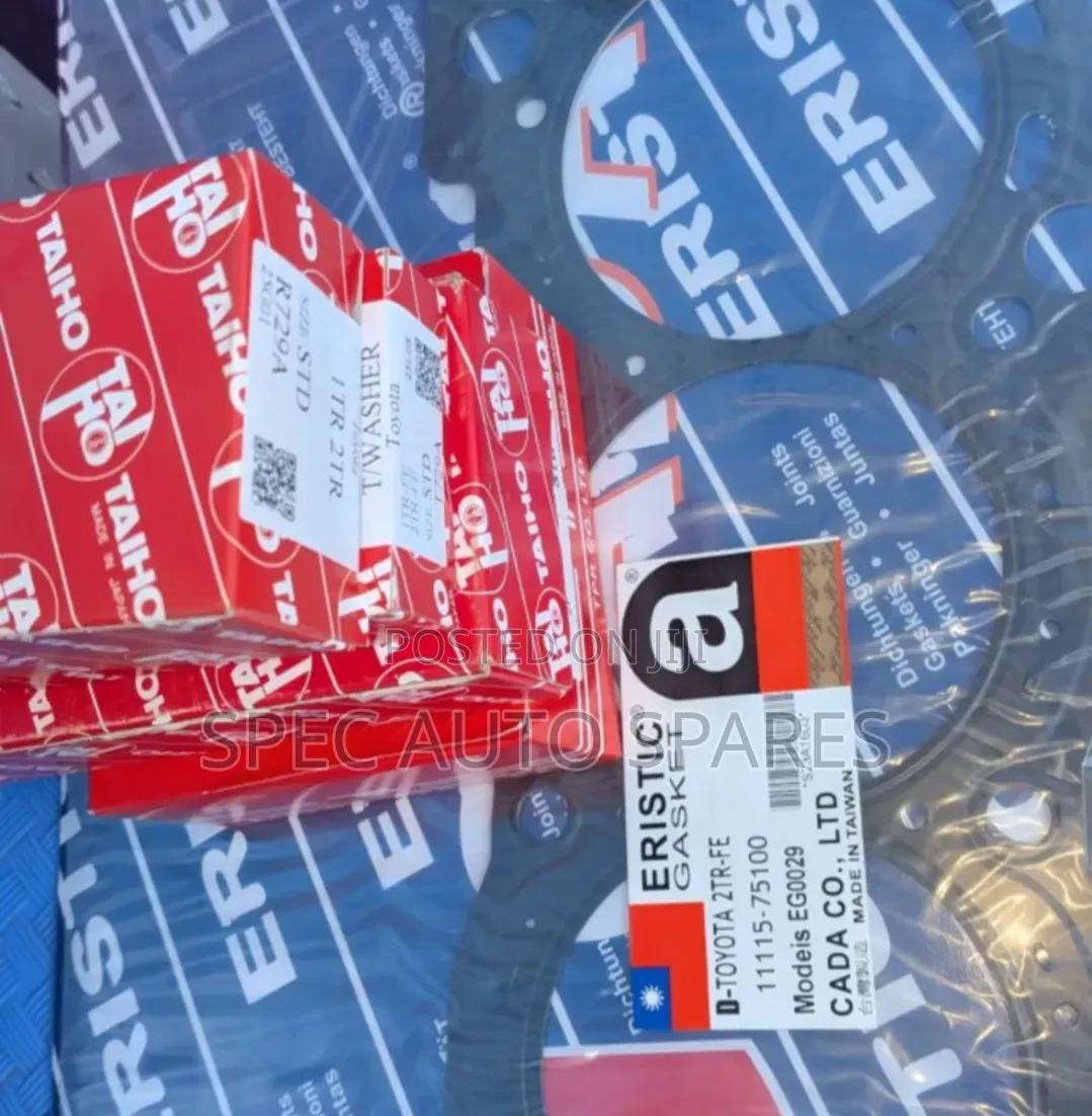 Japan 2TR Gasket Rings Con Main Thrust Washer and Valve Seals