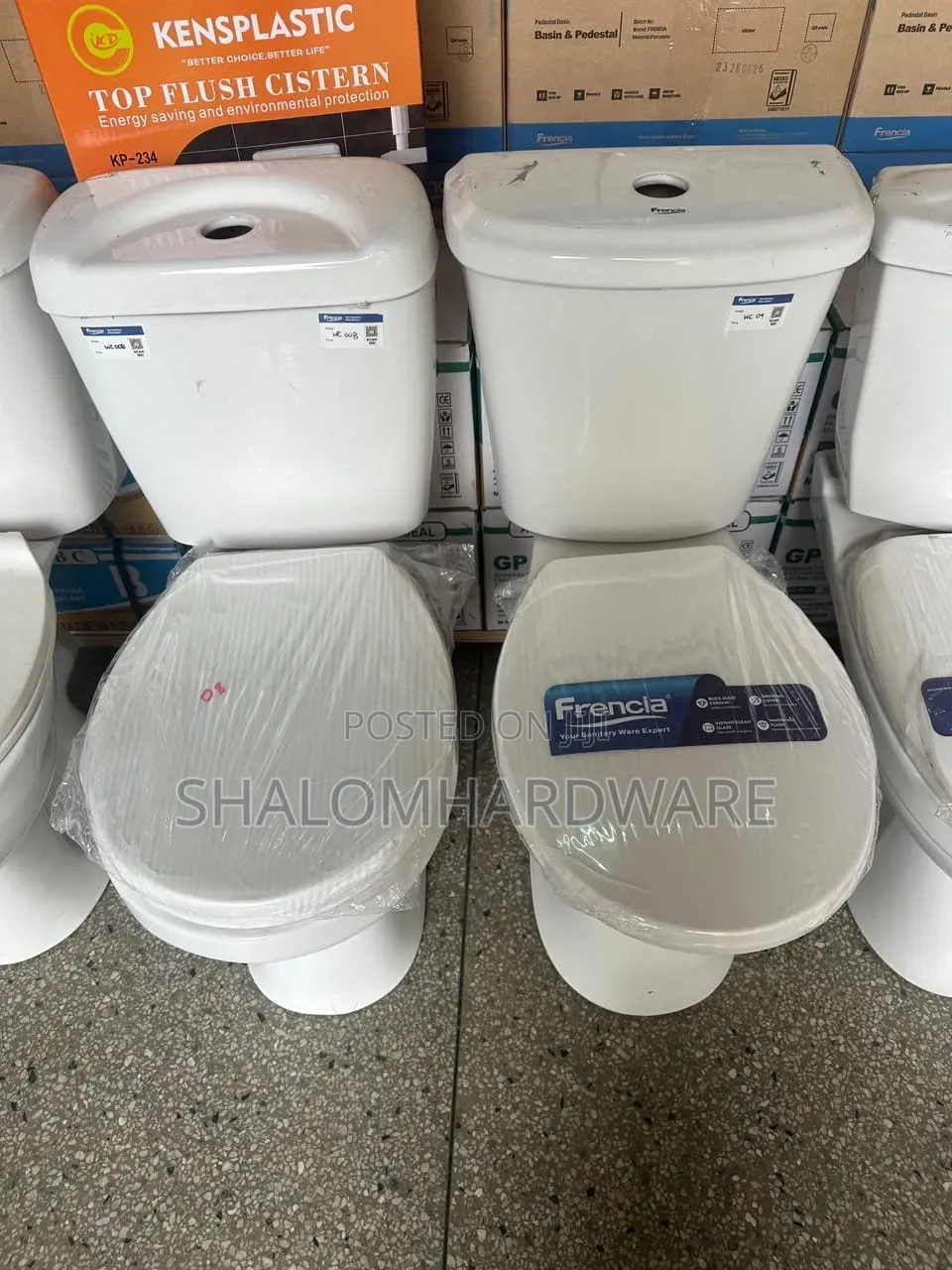 White Toilet Seat
