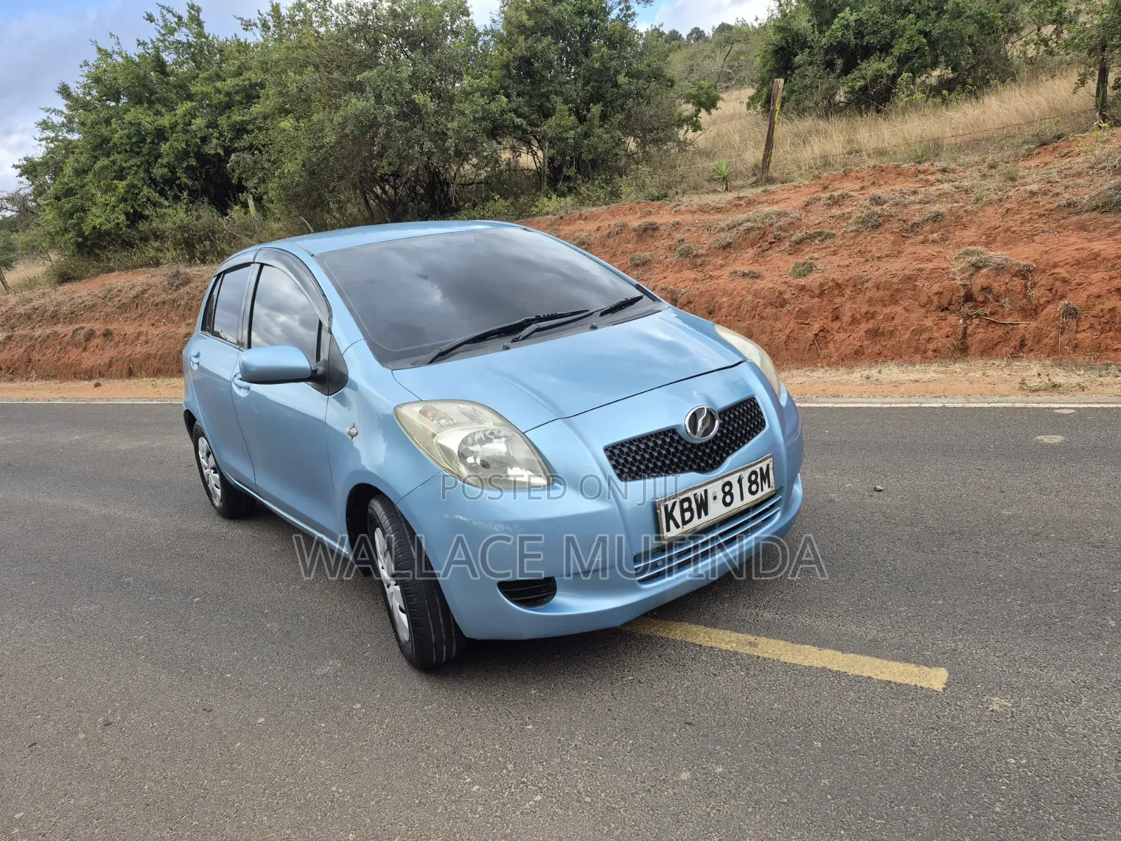 Toyota Vitz 2007 Blue