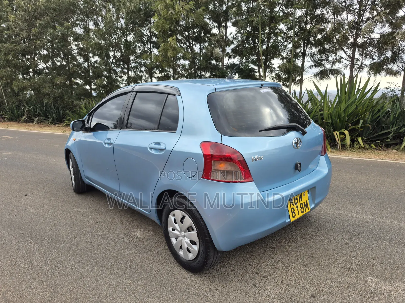 Toyota Vitz 2007 Blue