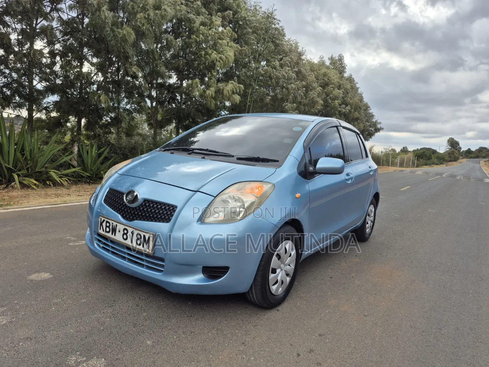 Toyota Vitz 2007 Blue