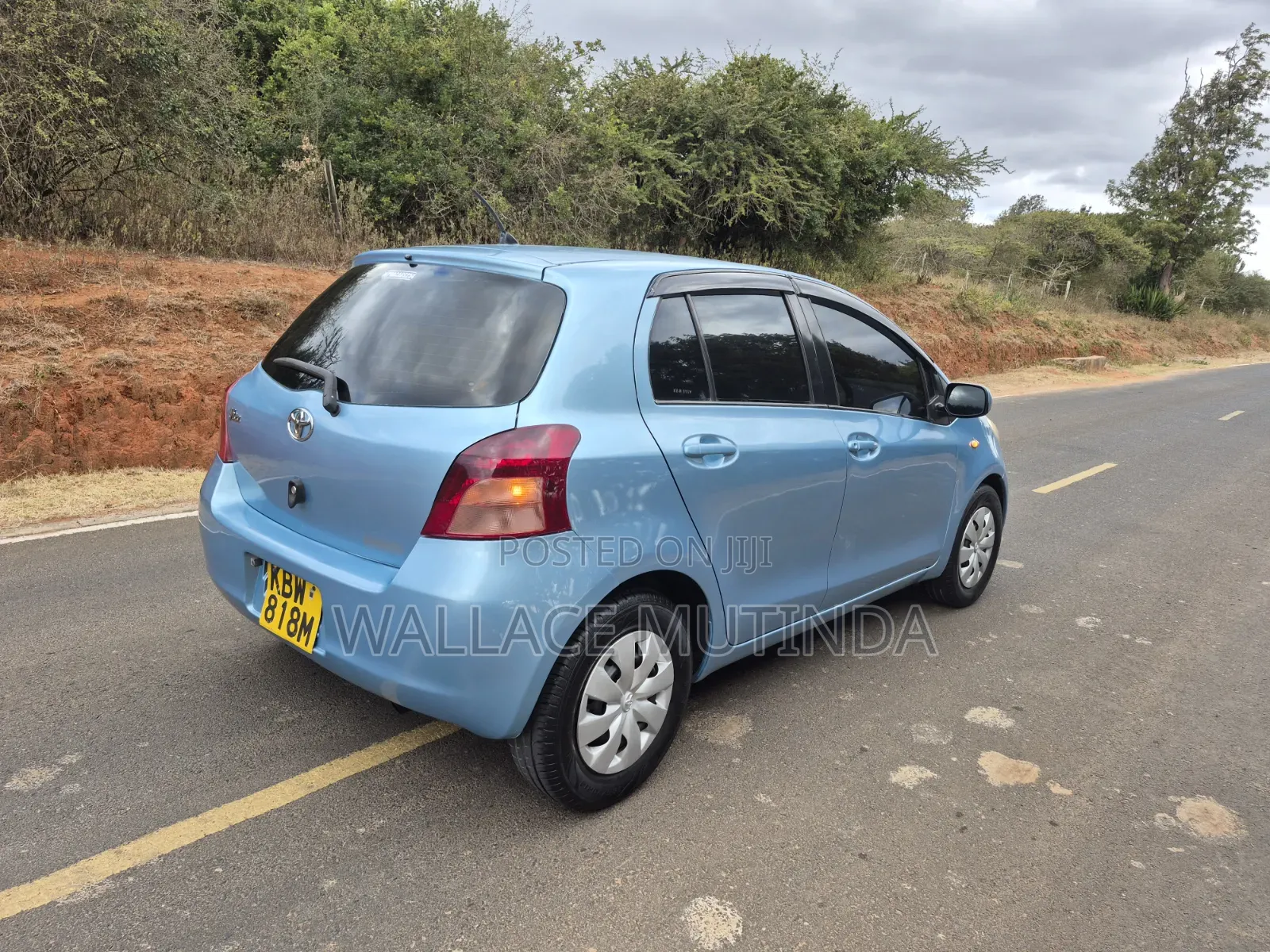 Toyota Vitz 2007 Blue