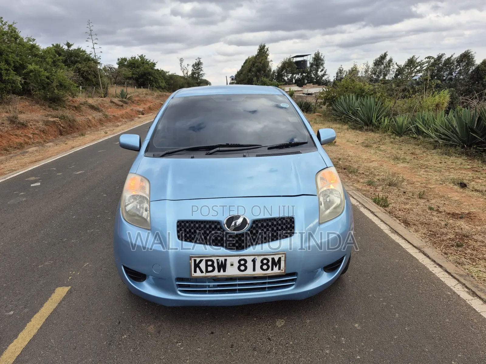 Toyota Vitz 2007 Blue