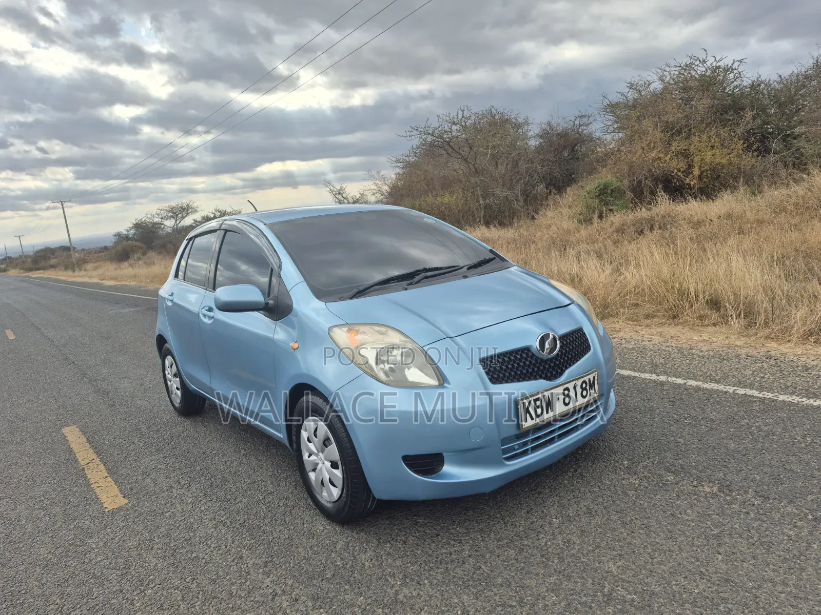 Toyota Vitz 2007 Blue