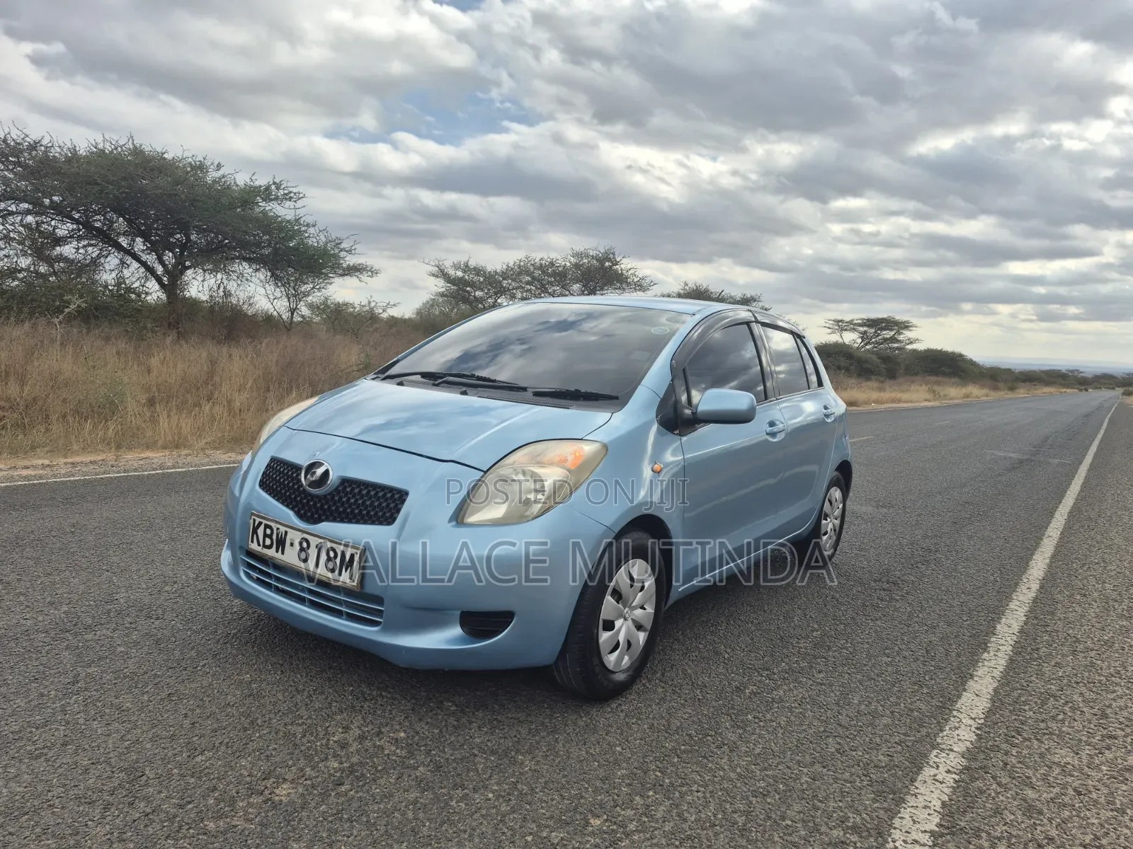 Toyota Vitz 2007 Blue