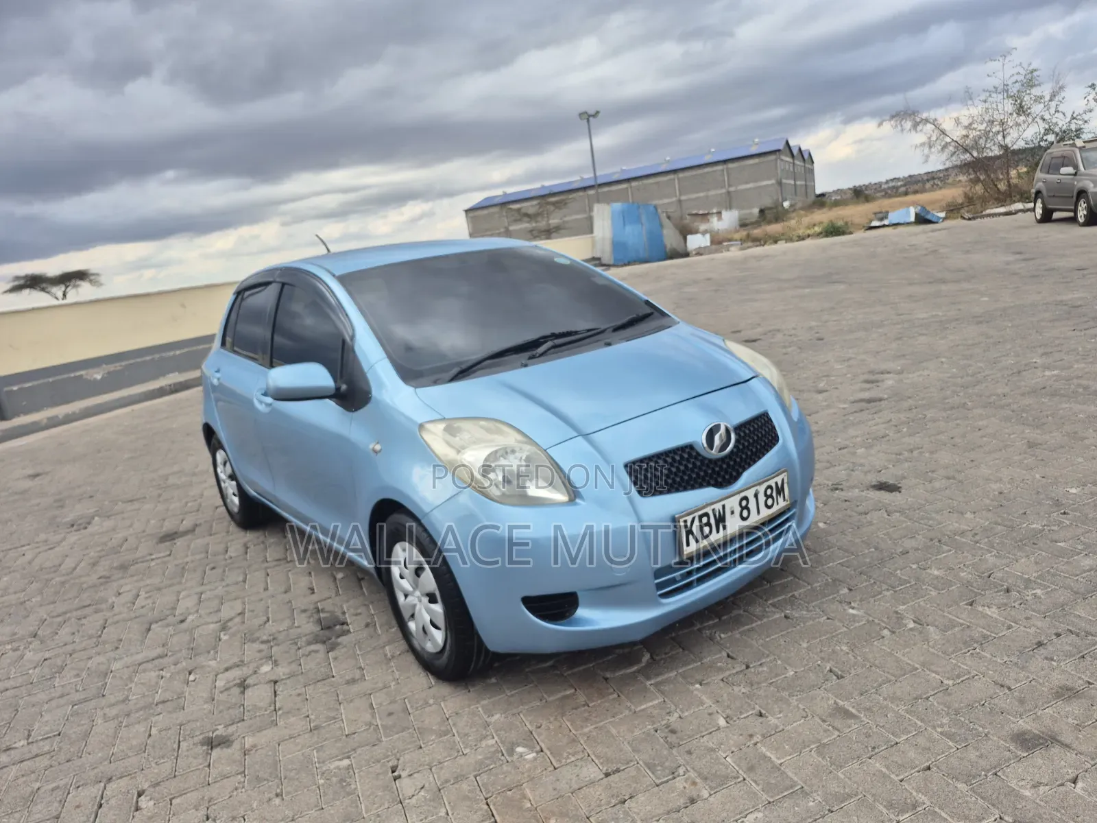Toyota Vitz 2007 Blue