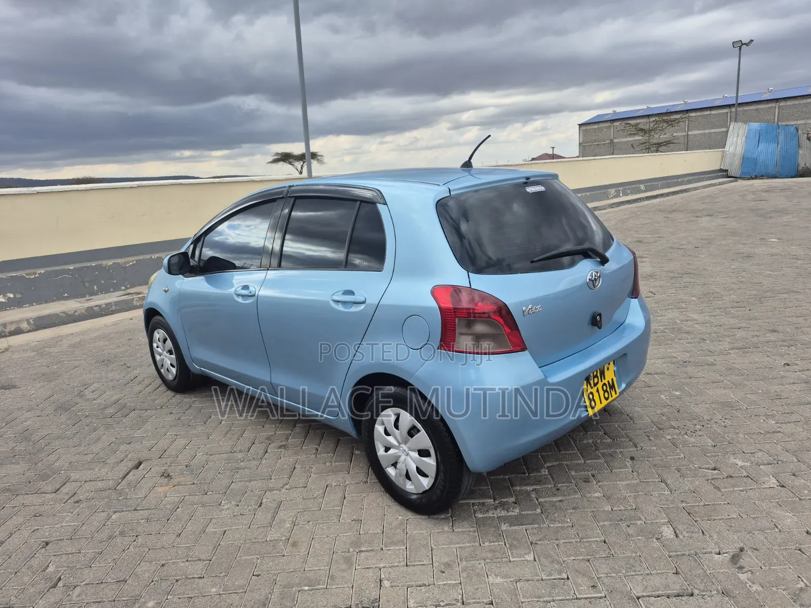 Toyota Vitz 2007 Blue
