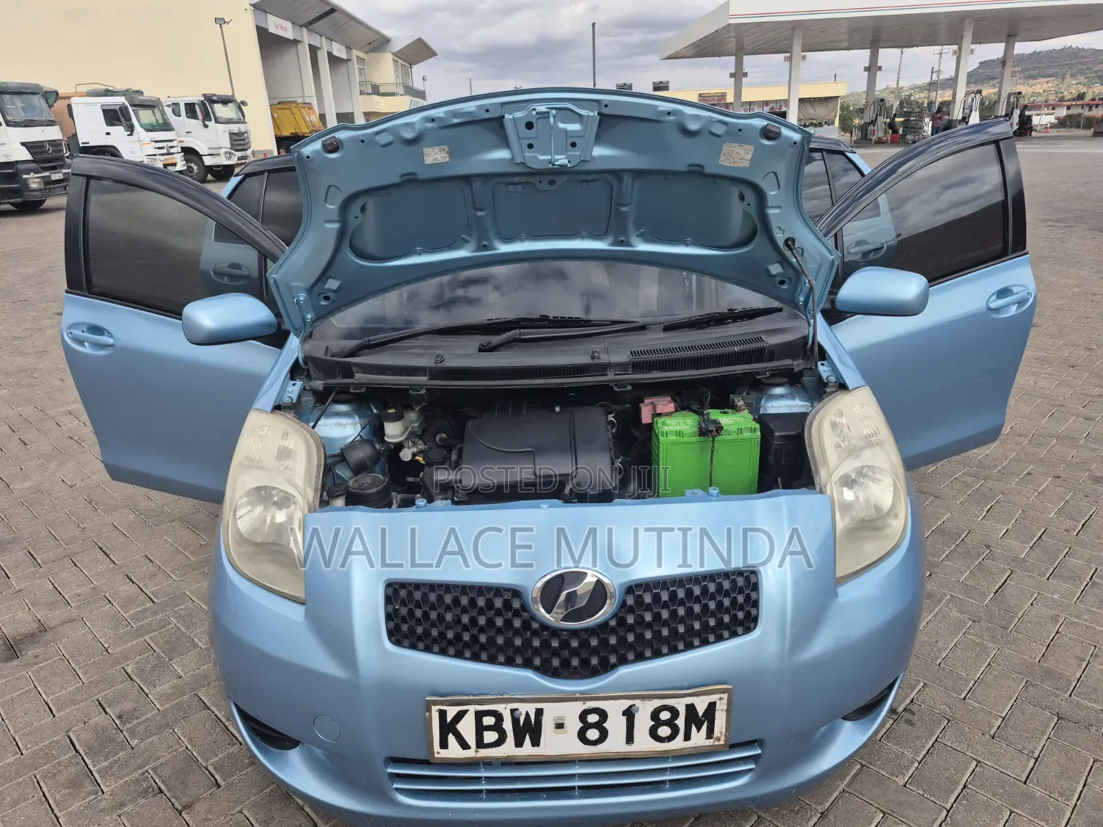 Toyota Vitz 2007 Blue