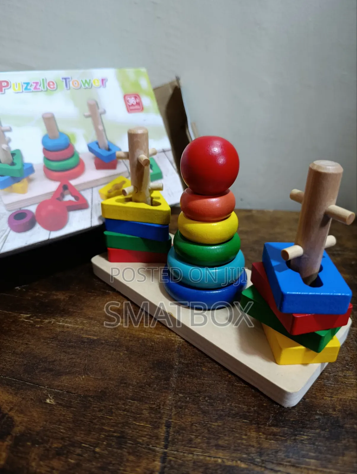 Puzzle Tower/ Stacking Rings