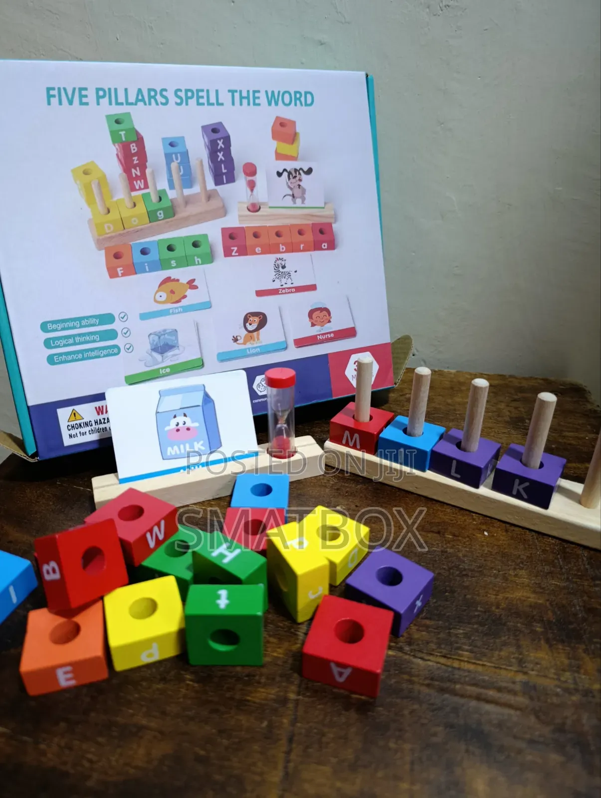 Spelling Board With a Timer