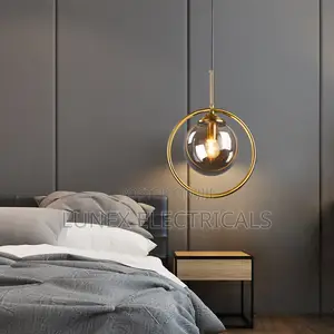 Round Ball Glass Pendant Modern Minimalist Light Chandelier