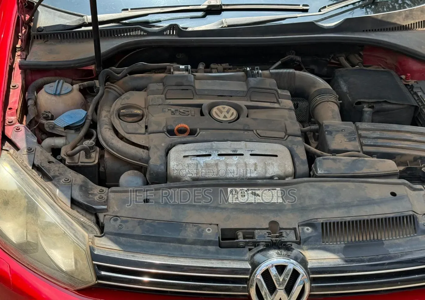 Volkswagen Golf 2013 Red