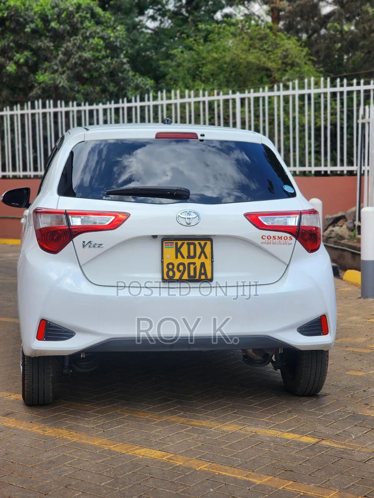 Toyota Vitz 1.0 FWD 5dr 2019 White