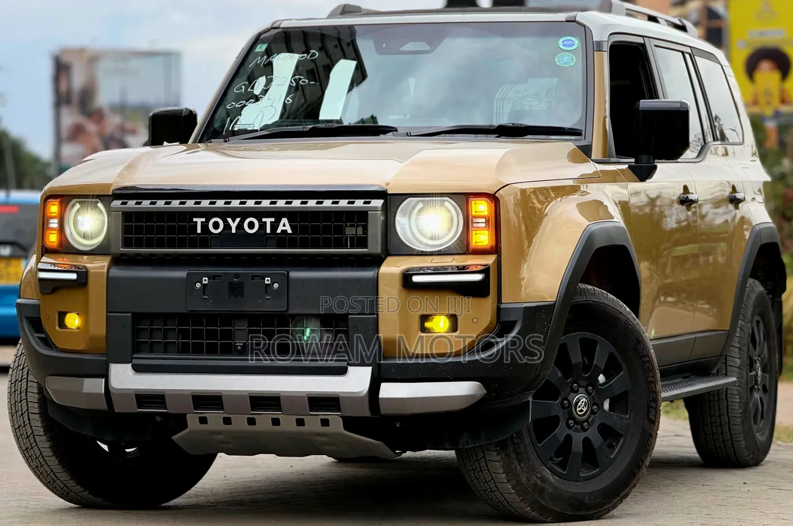 New Toyota Land Cruiser 2024 Orange