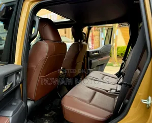 New Toyota Land Cruiser 2024 Orange