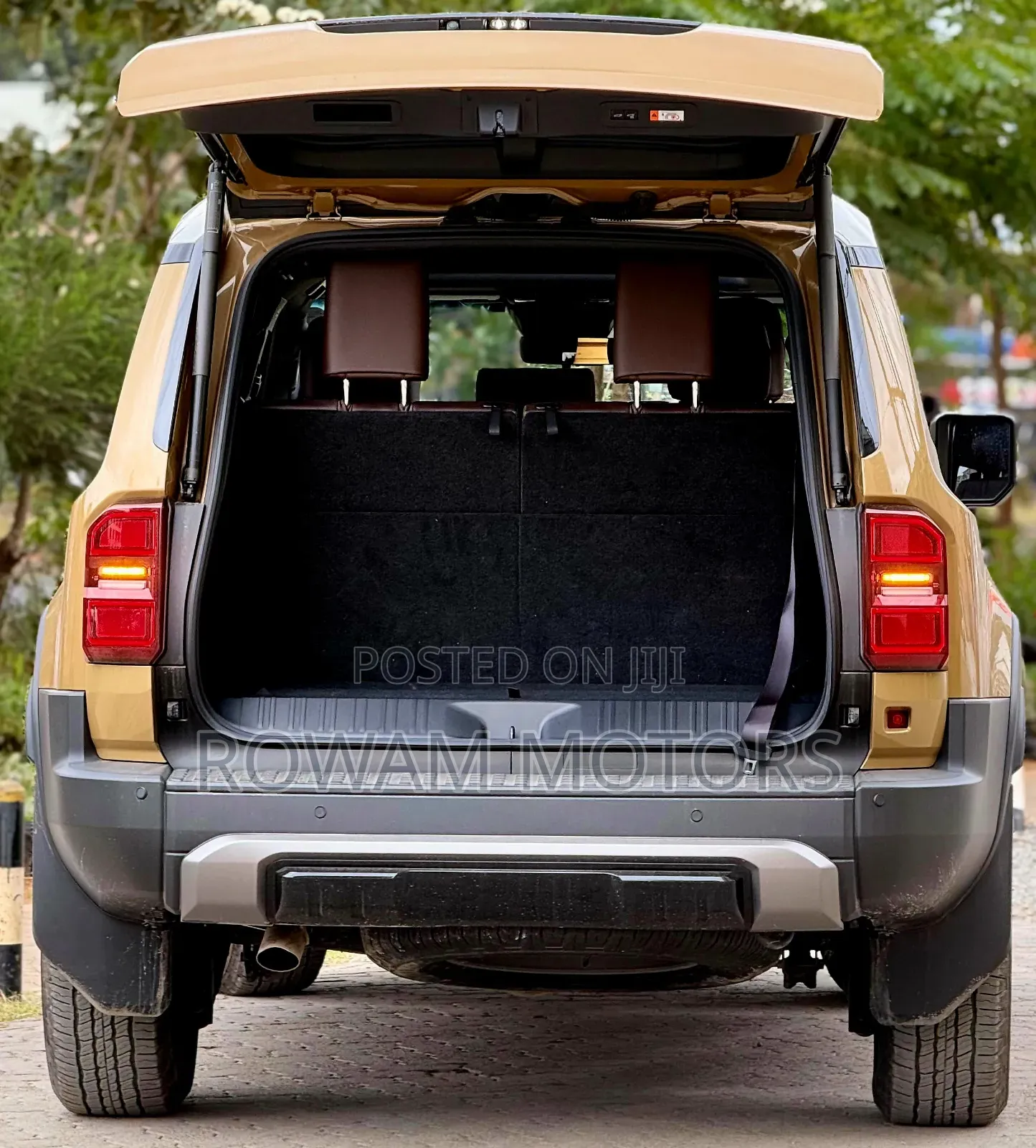 New Toyota Land Cruiser 2024 Orange