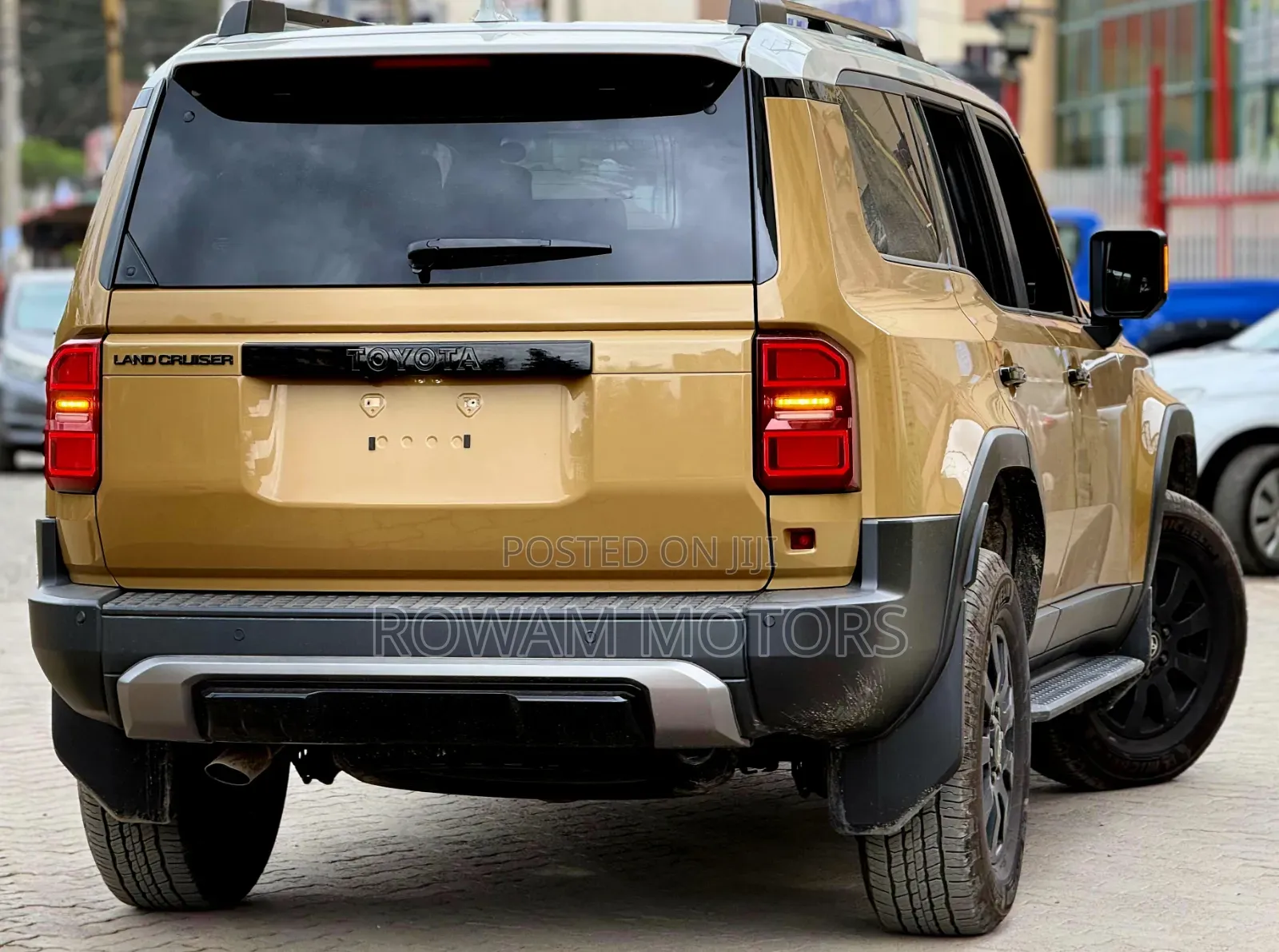 New Toyota Land Cruiser 2024 Orange