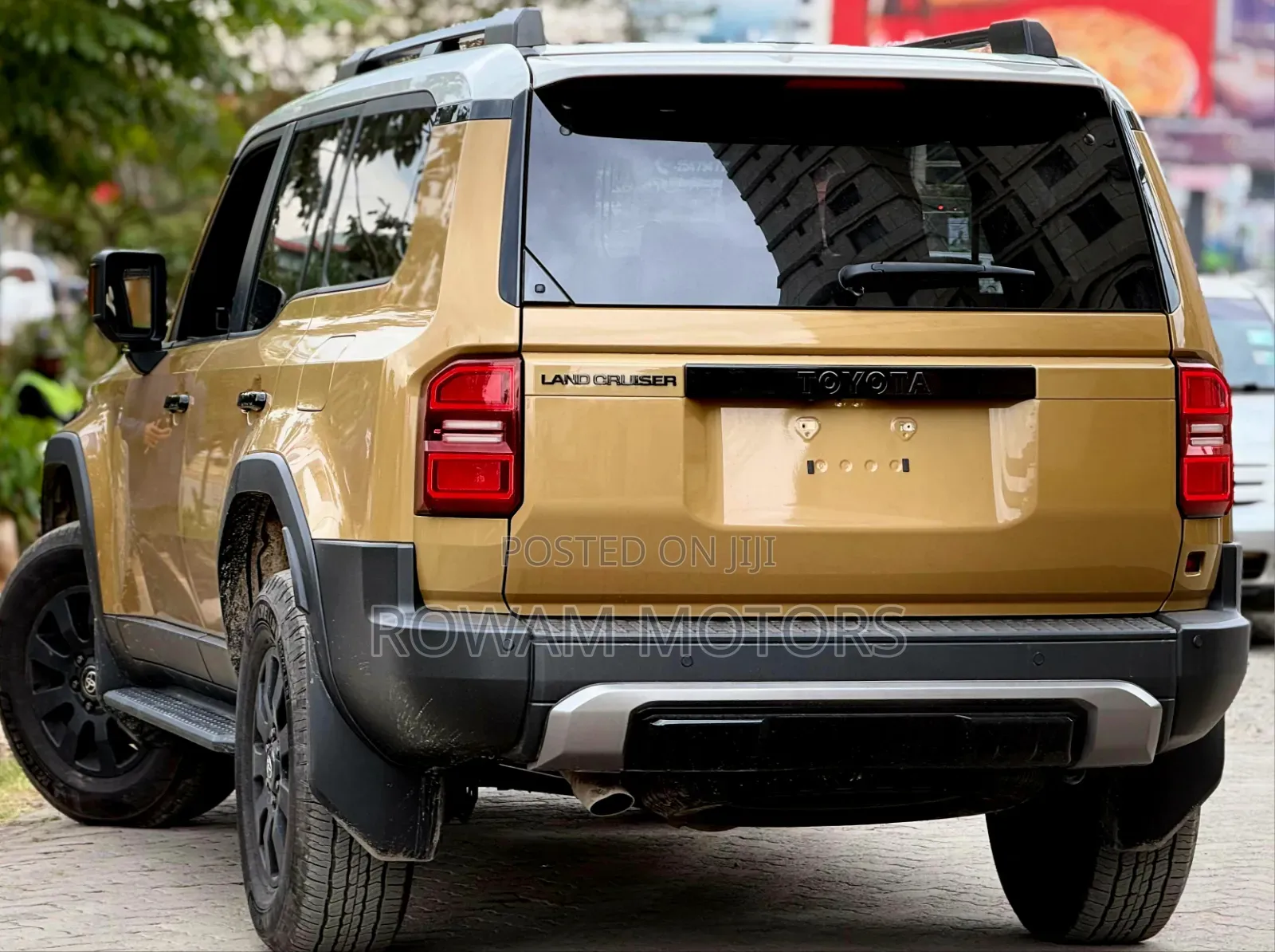 New Toyota Land Cruiser 2024 Orange