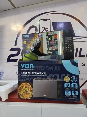 VON VBMG301DGK Built-in Microwave Oven - 30L, Black
