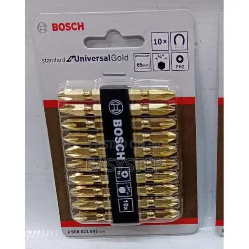 Bosch PH2 Screwdriver Star Bit-10pc