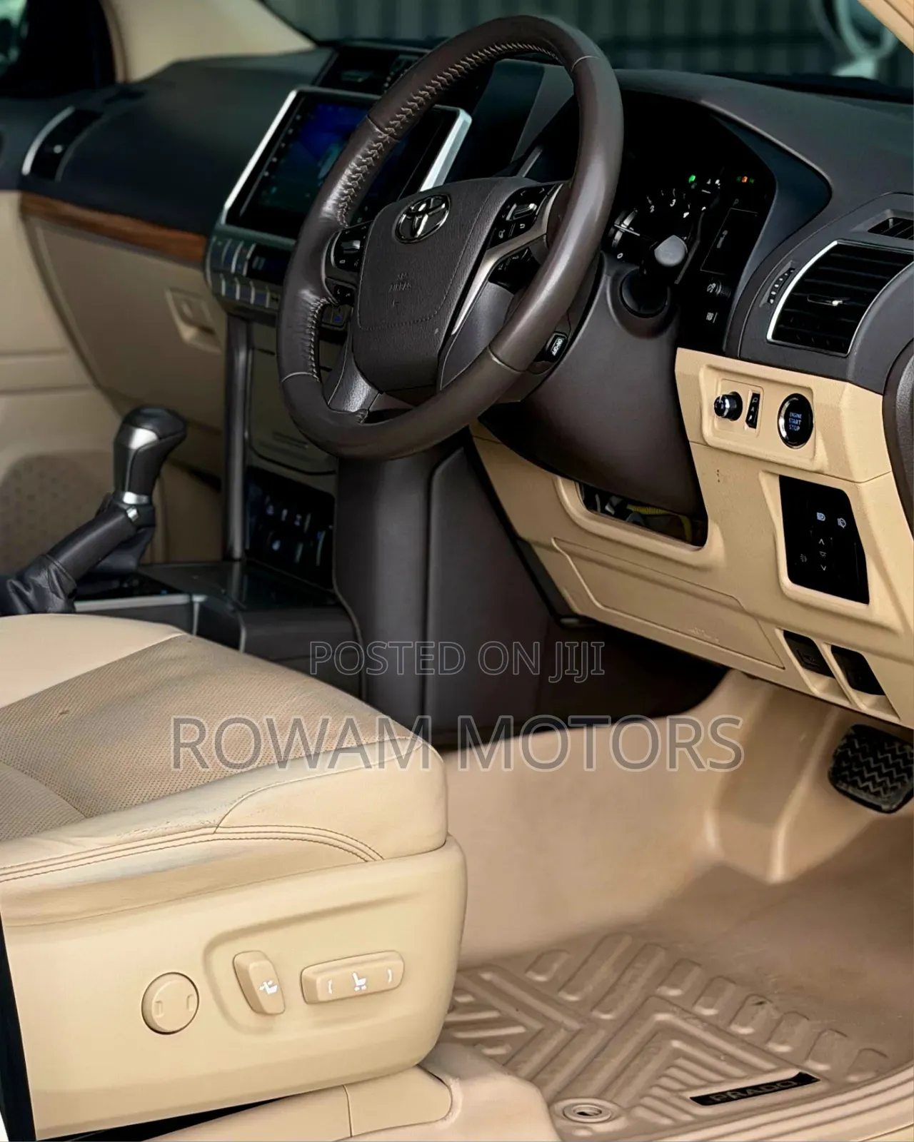 Toyota Land Cruiser Prado 2023 White