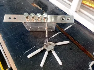 Heavy Duty-Steel Door Deadlock,4 Lock Bolt 5 Keys